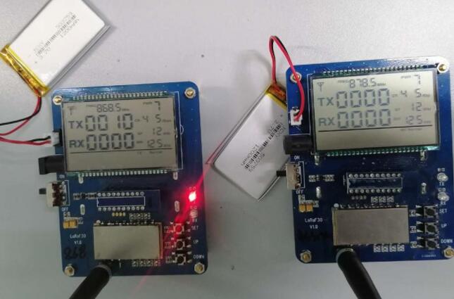 LoRa1276F30功能演示板